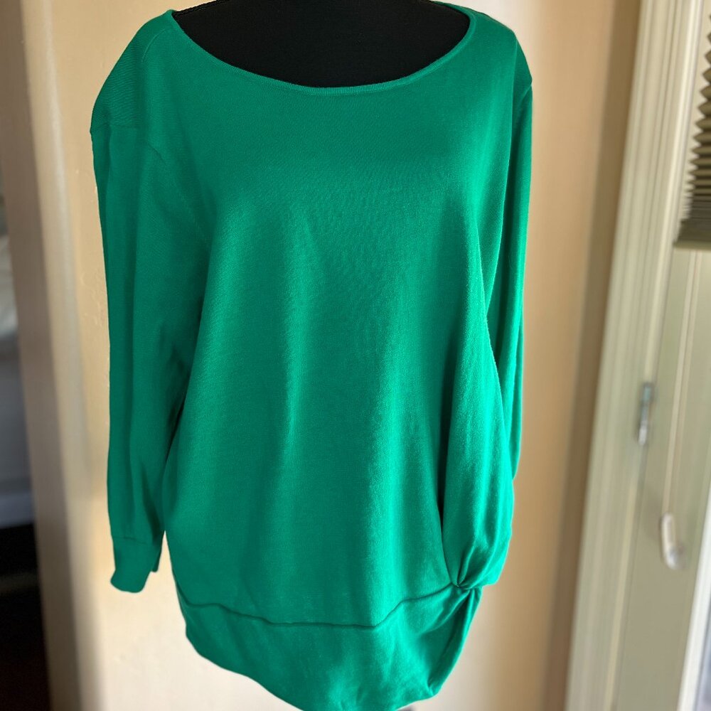 Halogen Women's 1X Green Sweater